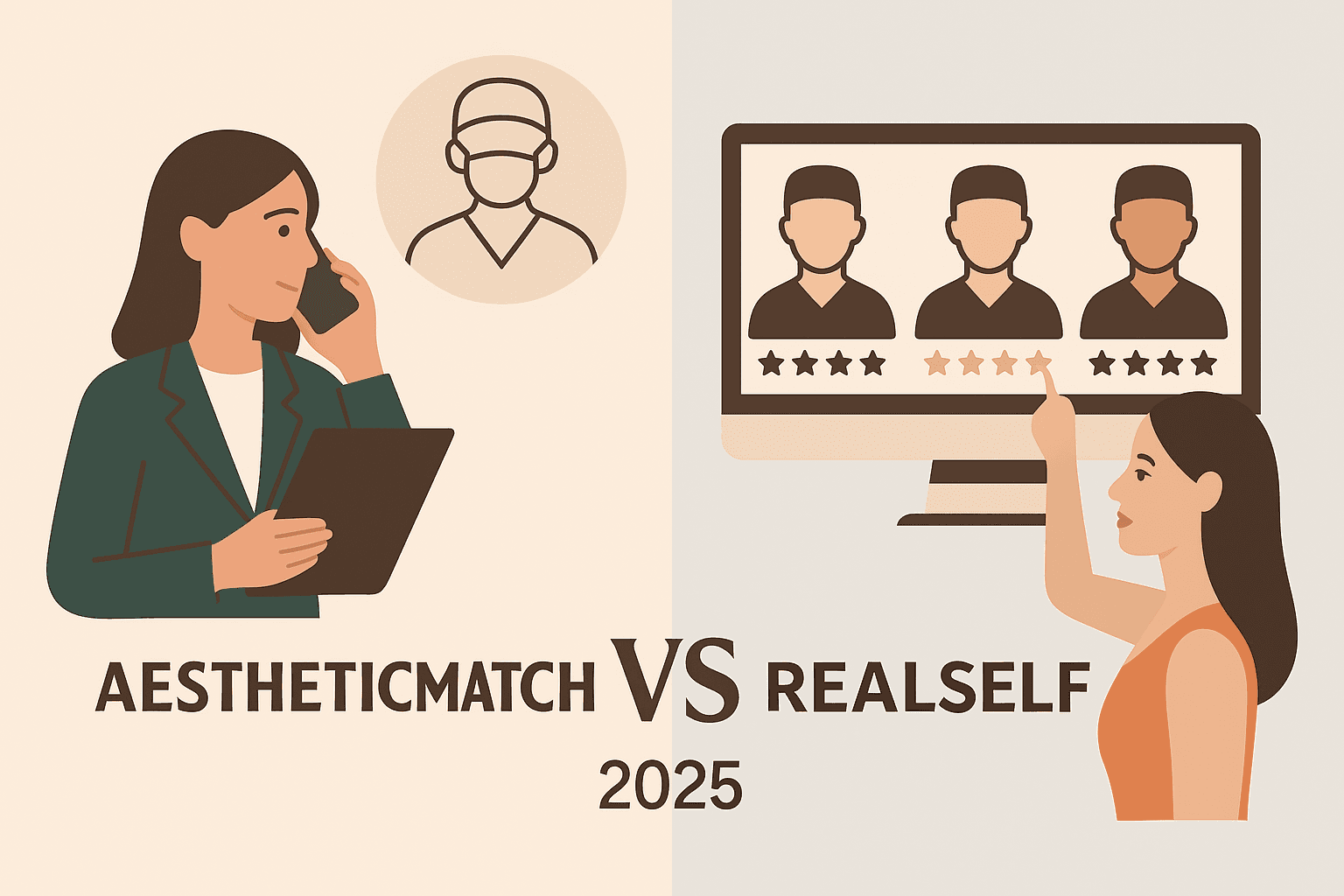 AestheticMatch vs RealSelf: Concierge Matchmaking vs Marketplace Listings (2025)
